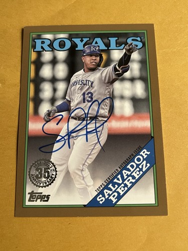 2023 topps salvador perez 1988 - topps,