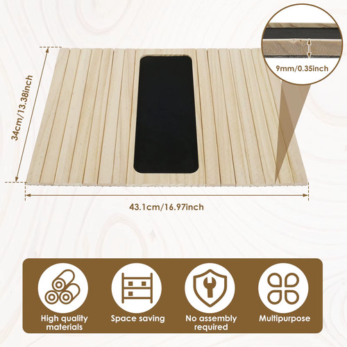 Pieghevole legno divano - pieghevole,
