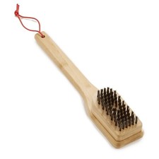 STRUMENTI E ACCESSORI RASCHIETTO SPAZZOLA IN LEGNO PER GRIGLIE BARBECUE WEBER