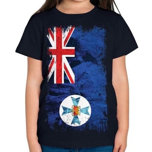 Queensland grunge bandiera - queensland,