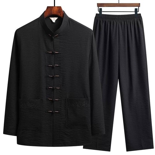 2pz tuta uomo cotone lino - tuta,