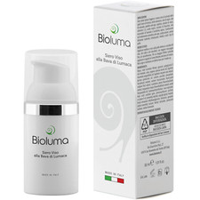 Bioluma Siero Viso alla  Bava di Lumaca 30ml Antietà con Acido Ialuronico Unisex