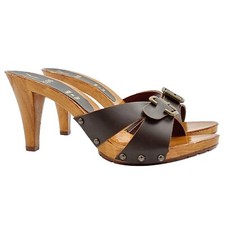 Mule da donna con fasce in