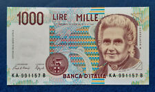 ($)    1.000 LIRE "tipo 1990" (Maria Montessori) - ITALIA - MONETAZIONE IN LIRE