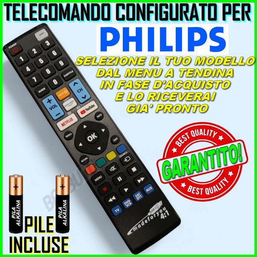 Telecomando configurato per - configurato,