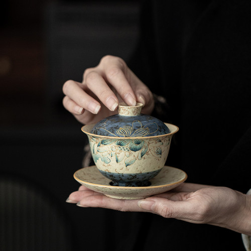 Gaiwan antica ciotola tè - gaiwan,,