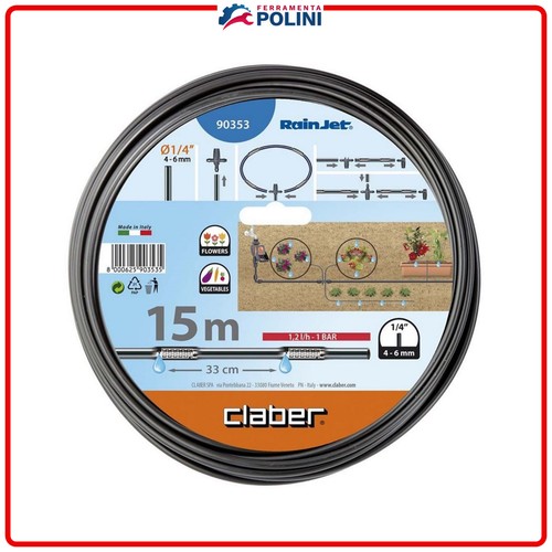 Claber 90353 tubo gocciolante - claber,