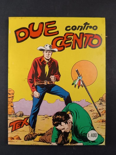 Fumetto tex due contro cento - tex,