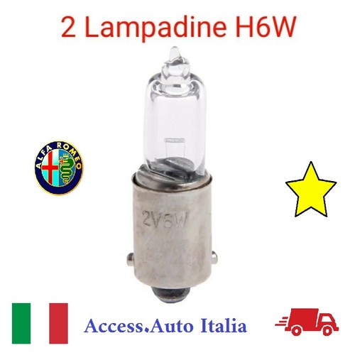 Lampadine h6w luce - luce, posizione