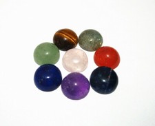 2pz cabochon in pietre dure naturale tondo 10mm bijoux 