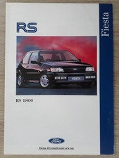 Brochure Ford Fiesta RS 1800