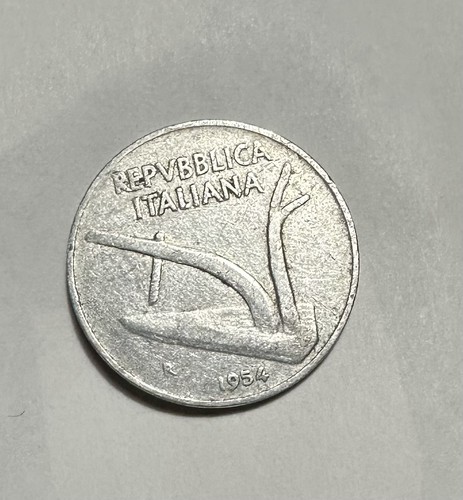 Moneta lire 1954 - 10,