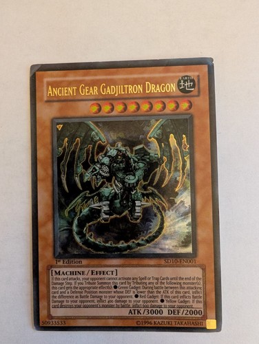 1996 1a edizione - yu-gi-oh, 1996!