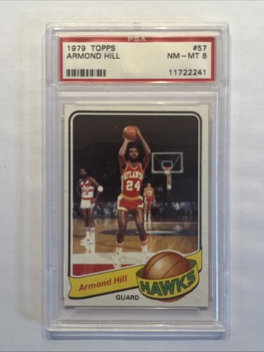 1979 topps armond hill psa - topps,