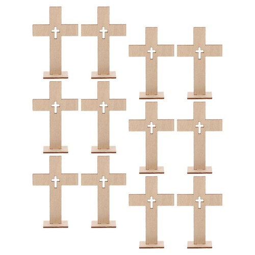 Pcs croce legno - ,