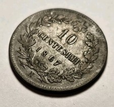 10 CENTESIMI 1867 ZECCA DI