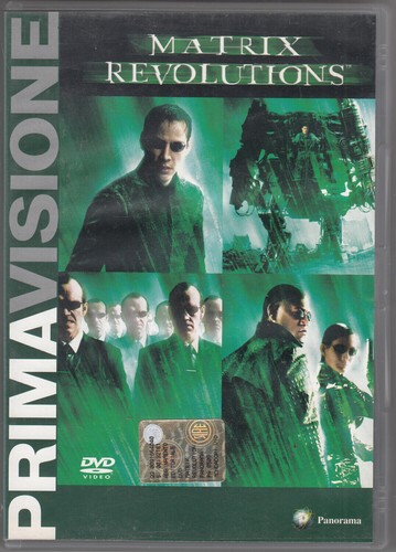 Matrix revolutions dvd - revolutions,