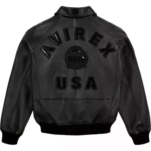 Avirex giacca uomo nero - giacca,