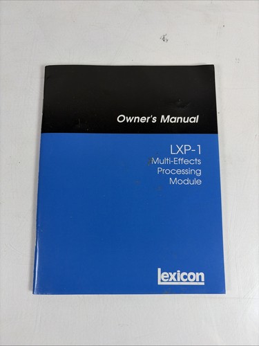 Lexicon lxp modulo di - lxp-1,