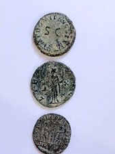 Lotto di 3 monete romane