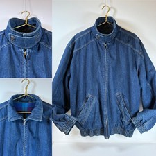 Bomber oversize denim lavoro