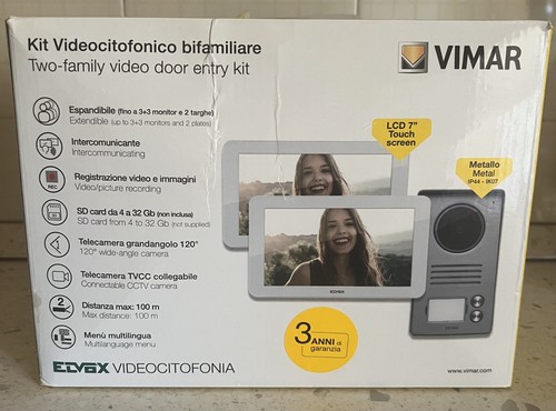 Kit videocitofonico