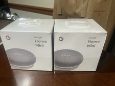 (2) Google Home Mini Smart