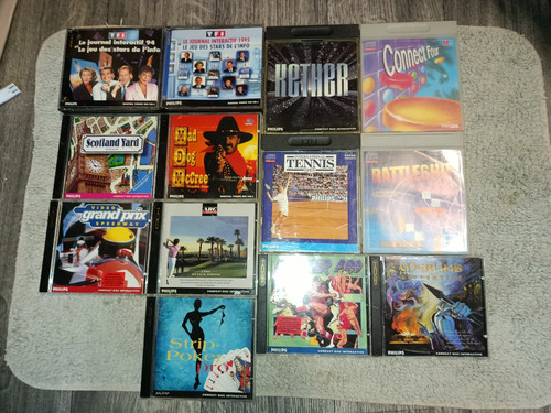 Philips cdi lot jeux - cdi,