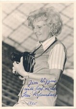 Leni Riefenstahl - Fotografia d'epoca firmata (produttore di propaganda tedesco)