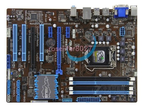 Used asus p8b75 atx - used, p8b75-v