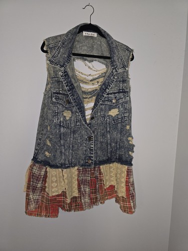 Raro gilet patchwork in - un,