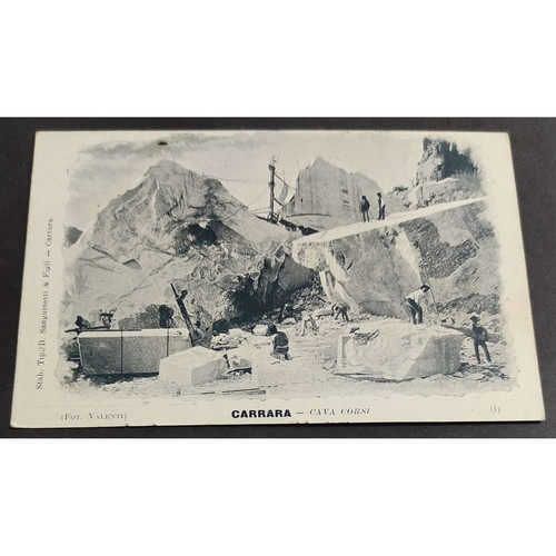 Cartolina carrara cava corsi - cava,