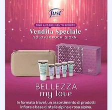 Set Natale Just 2025 Crema Antirughe Giorno E Notte Peeling Maschera Gel Deterg