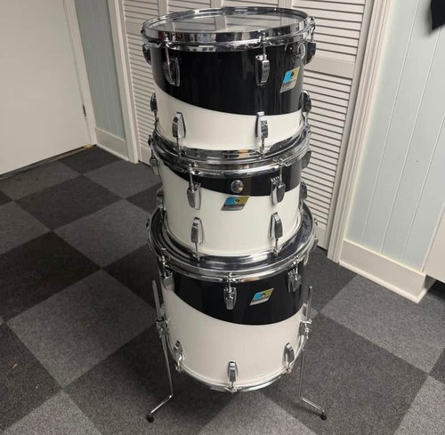 Ludwig vistalite set 3pz tom - vistalite,