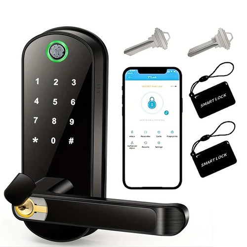 Smart fingerprint door lock - fingerprint,
