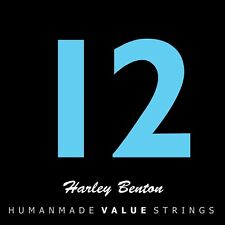 Set completo di 6 corde bronze per chitarra acustica Harley Benton 012-053