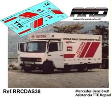 DECAL/CALCA 1/43: Mercedes