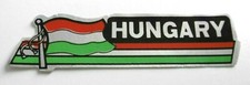 Souvenir-Aufkleber Ungheria