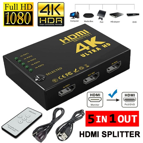 Commutateur hdmi hub 1080p - hub,