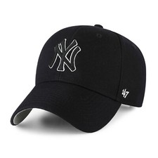 MLB New York Yankees Ny Nero Berretto da Baseball Cap Cappello MVP 887738455414