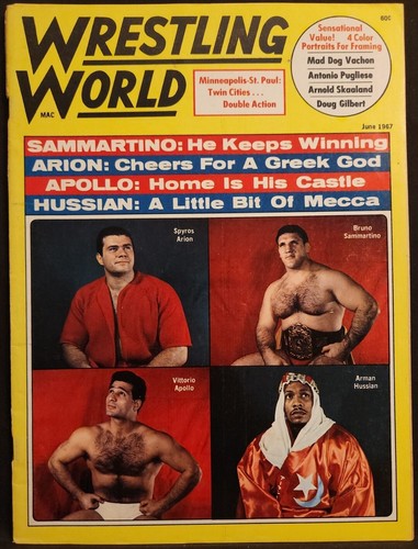 Wrestling world magazine june - wrestling,