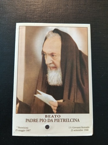Santino con reliquia - santino,