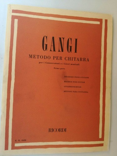 Gangi metodo per chitarra - metodo,
