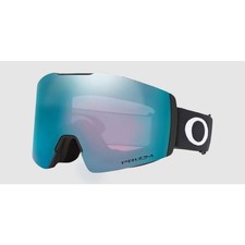 Oakley fall line m matte black prizm snow sapphire iridium maschera ski snowb...