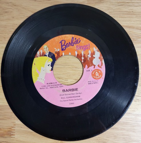 Barbie sings record 45 rp - 45,