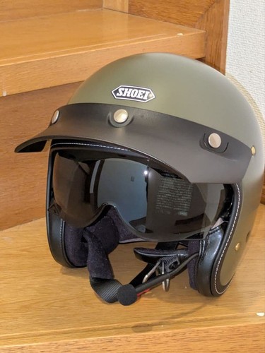 Shoei jet helmet m black - j.o+,