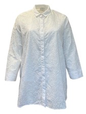 Camicia In Cotone Ricamata