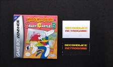NINTENDO GBA WOODY WOODPECKER CRAZY CASTLE 5 NTSC CONDIZIONI FOTO