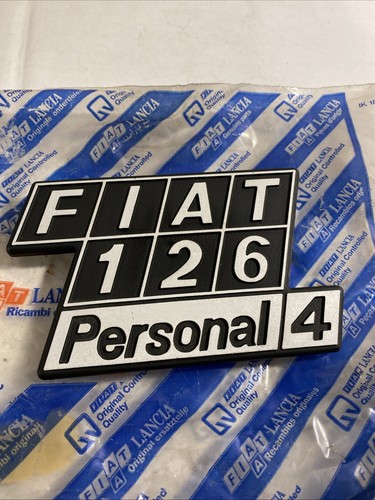 logo portellone posteriore fiat