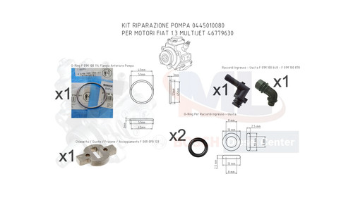 Kit riparazione con ring - riparazione,